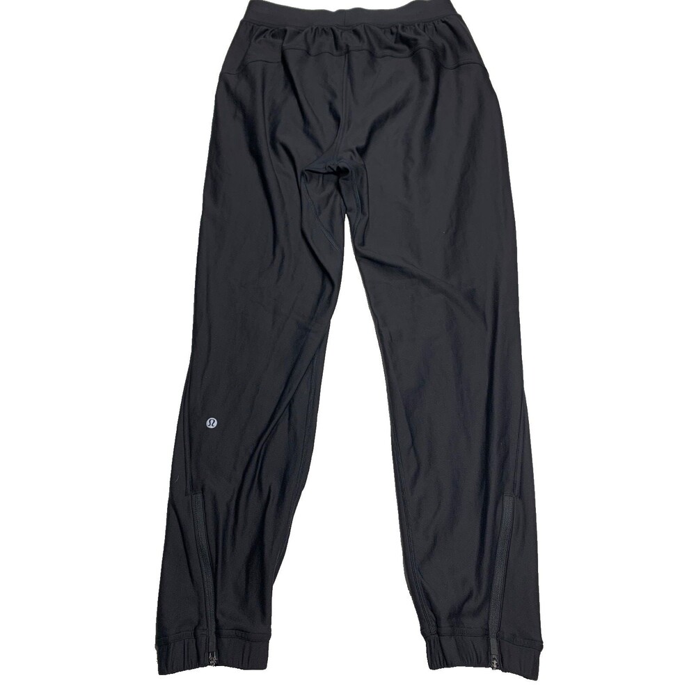 Lululemon Adapted State Jogger High Rise Tech Fleece Pants Black Womens 6 Gym - Picture 8 of 8